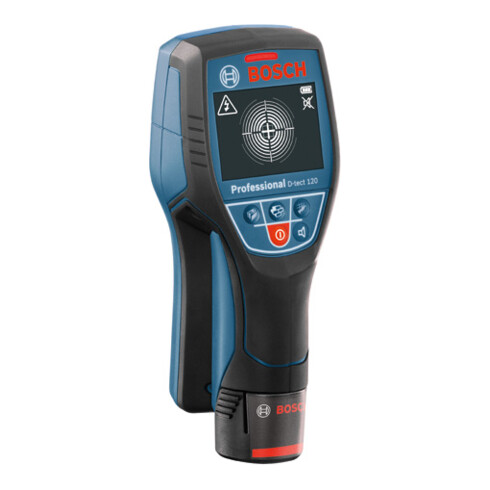 Localisateur Bosch Wallscanner D-tect 120 avec 1 x batterie 1,5 Ah Li-Ion L-BOXX