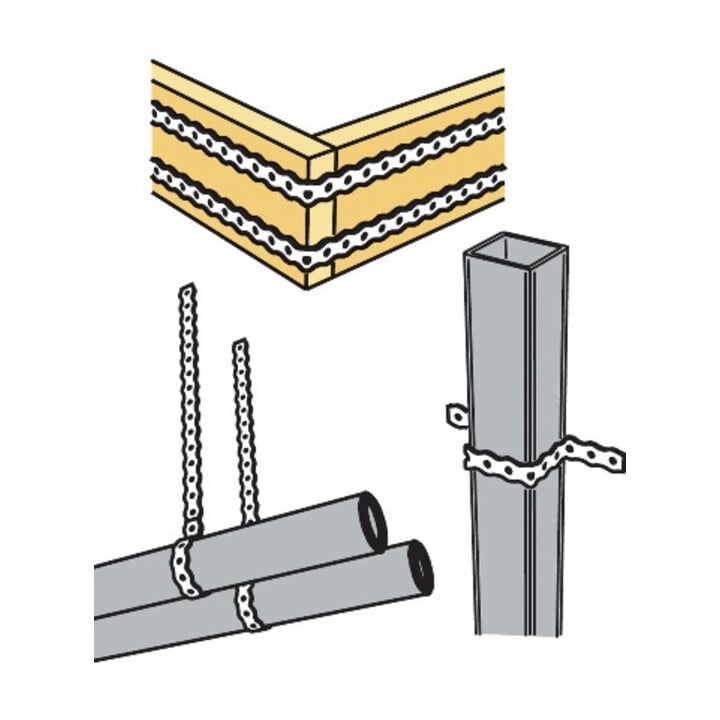 Lochband FBAR Band-B17x0,8mm L.10m senzimirverzinkt SIMPSON STRONG TIE