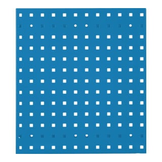 Lochplatte B450xL500mm himmelblau RASTERPLAN