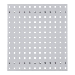 Lochplatte B450xL500mm lichtgrau RASTERPLAN