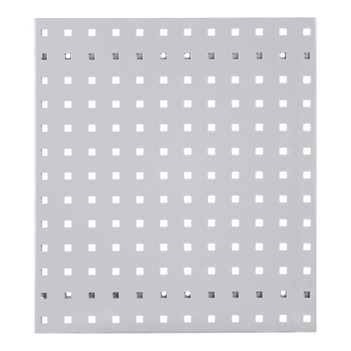 Lochplatte B450xL500mm lichtgrau RASTERPLAN