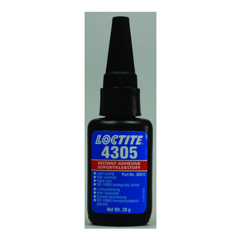 Loctite 4305 UV-Sofortklebstoff niedrige Aushärtungsintensität 20 g