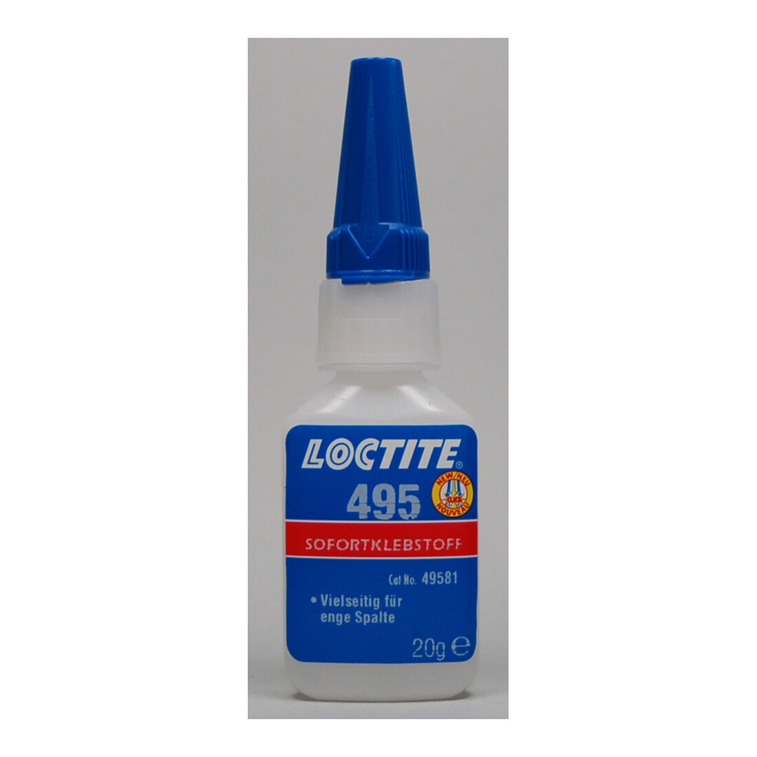 Loctite 495 Colle instantanée incolore 20 g flacon Henkel