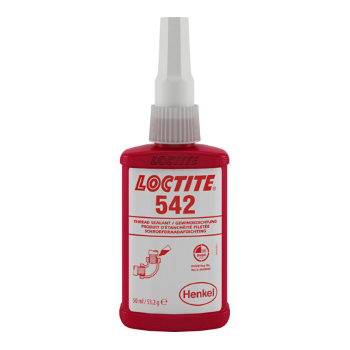 Loctite 542 Gewindedichtung mittelfest 50 ml