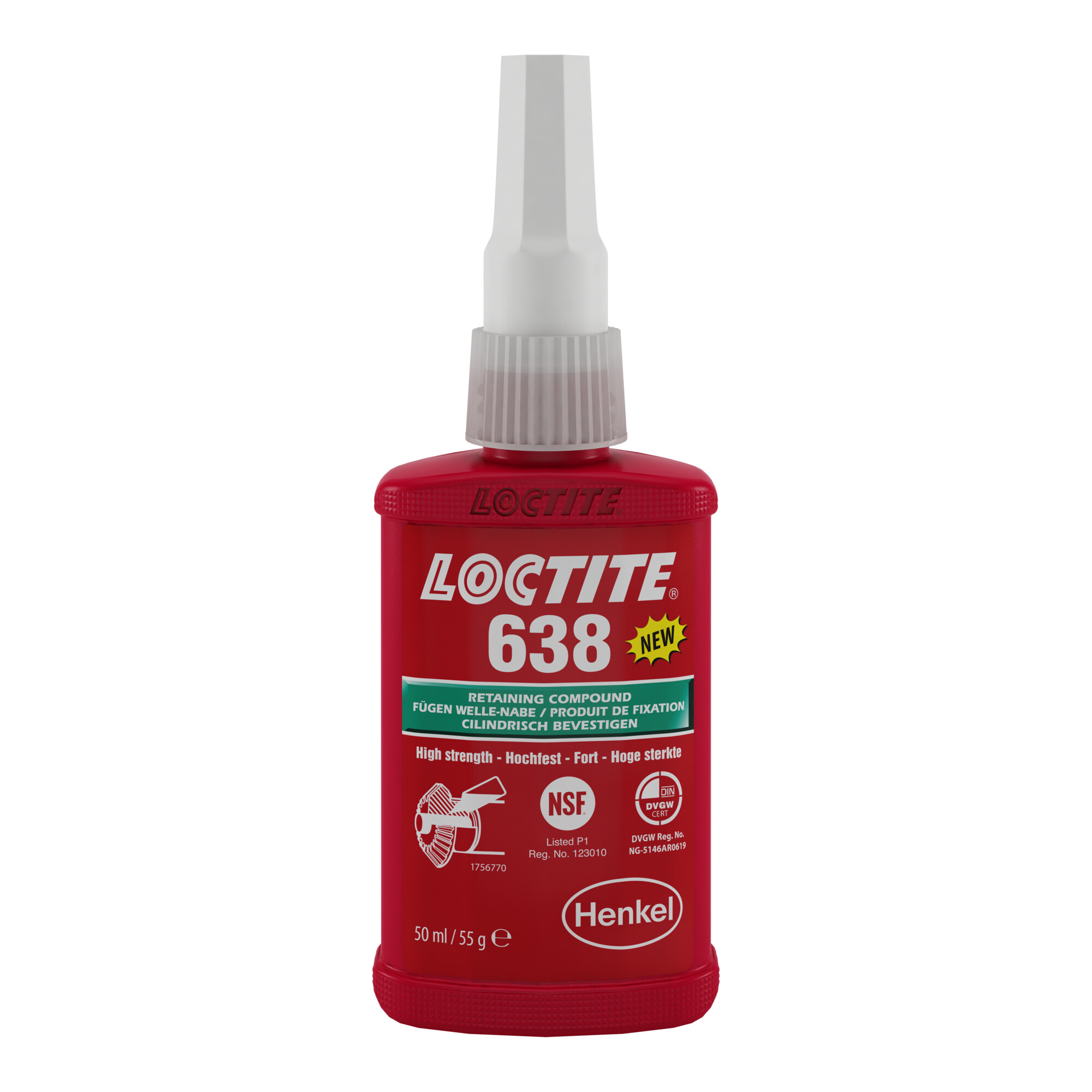 Loctite 638 Fügeklebstoff hochfest 50 ml