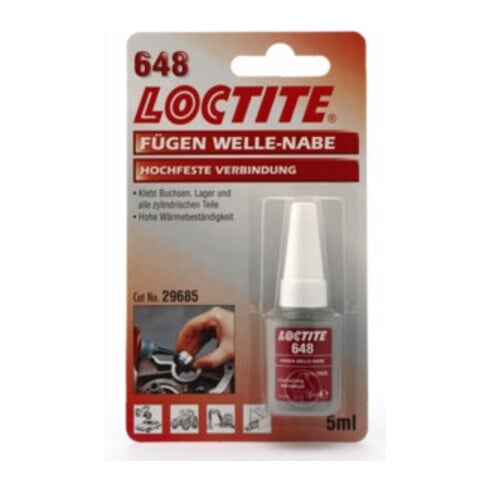 Loctite 648 Fügeklebstoff hf.grün 5g Flasche