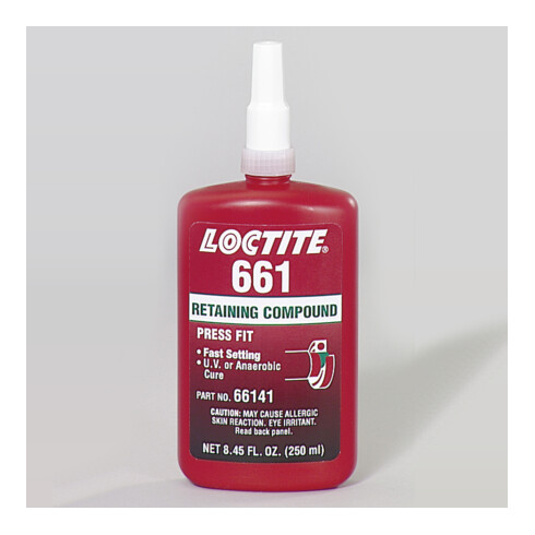 Loctite 661 Colle d'assemblage haute résistance 250 ml flacon