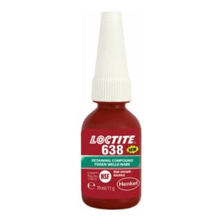 LOCTITE Fügeklebstoff 638 hf.grün 10 ml Flasche