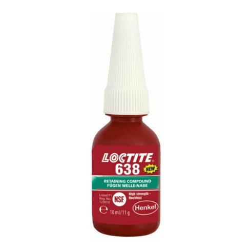 LOCTITE Fügeklebstoff 638 hf.grün 10 ml Flasche