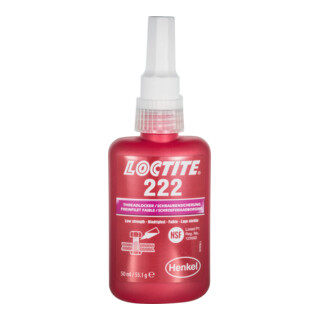 Loctite Schraubensicherung, 50 ml, Herstellerbezeichnung: 222_EGFD