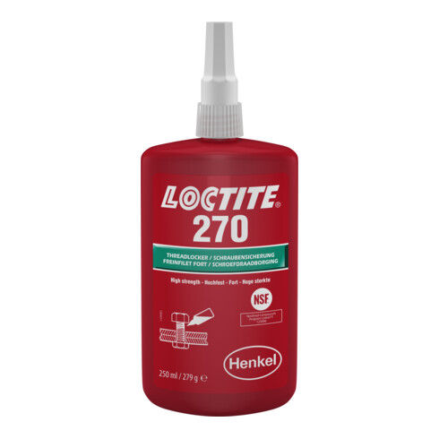 Loctite type 270 schroefslot