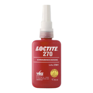 LOCTITE Schroefborging, 50 ml, Artikelomschrijving producent: 270