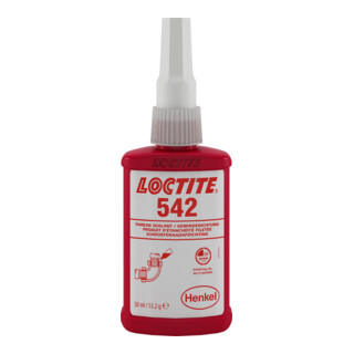 LOCTITE  Schroefdraadafdichtmiddel, 50 ml, Producent-ID: 542