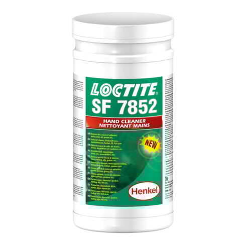 Loctite SF 7852 Lingettes M/L Nettoyantes 70 pcs Boîte