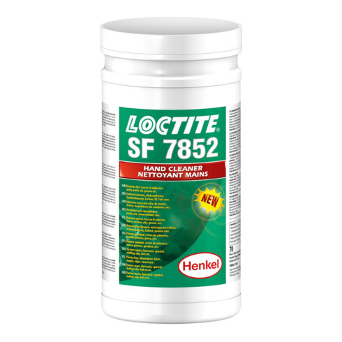 Loctite SF 7852 Wipes M/L Reinigungstücher 70 Stck. Dose