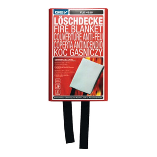 Löschdecke FLD 4825 L115xB115mm m.Hardbox