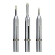 Lötspitzenset LONG-LIFE 15W angeschrägt/bleistiftspitz/meißelförmig B.4mm