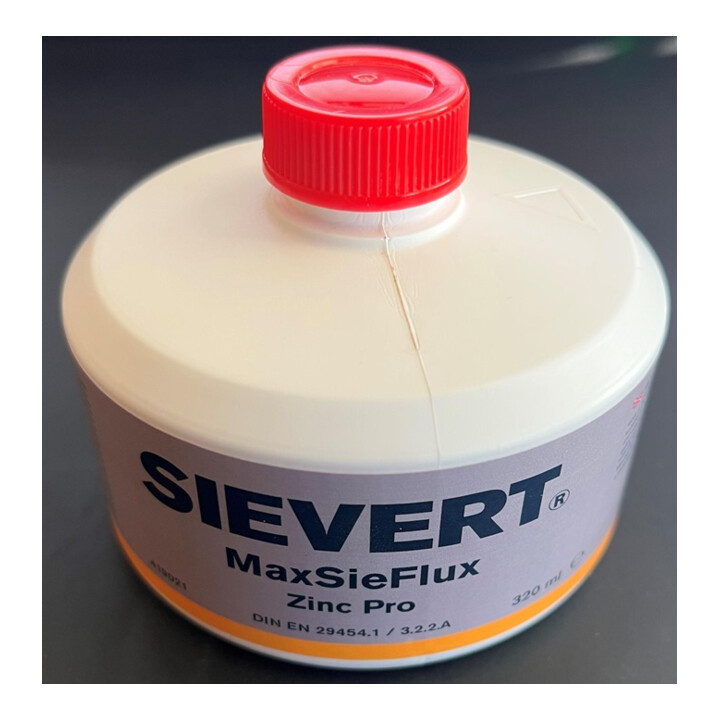 Lötwasser MaxSieFlux Zink Pro 320ml f.vorbewitterten Titanzink SIEVERT
