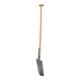 Löffert Pelles de chantier avec manche en T, dimension de la lame 280 x 170 mm