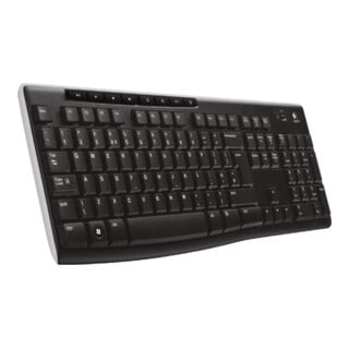 Logitech Clavier K270 sans fil USB noir