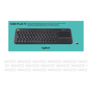 Logitech Clavier sans fil Unifying K400 noir