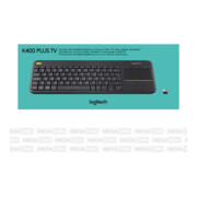 Logitech Clavier sans fil Unifying K400 noir-1