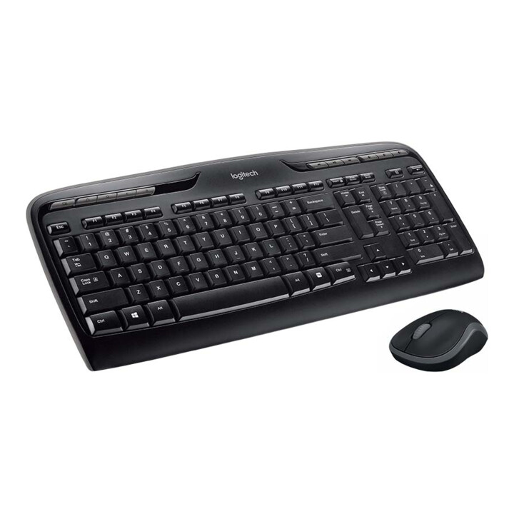 Logitech Ensemble clavier/souris sans fil, 1000 dpi MK330USB noir