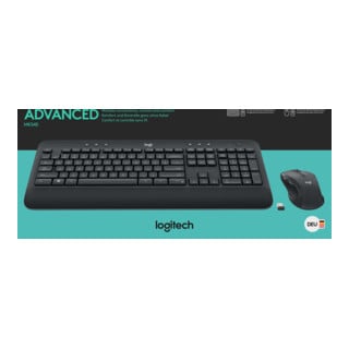 Logitech Ensemble clavier/souris sans fil MK545 noir Laser