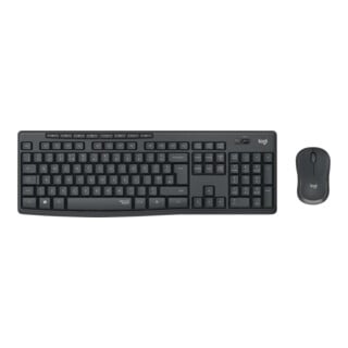 Logitech Ensemble clavier/souris SilentTouch sans fil MK295 gris