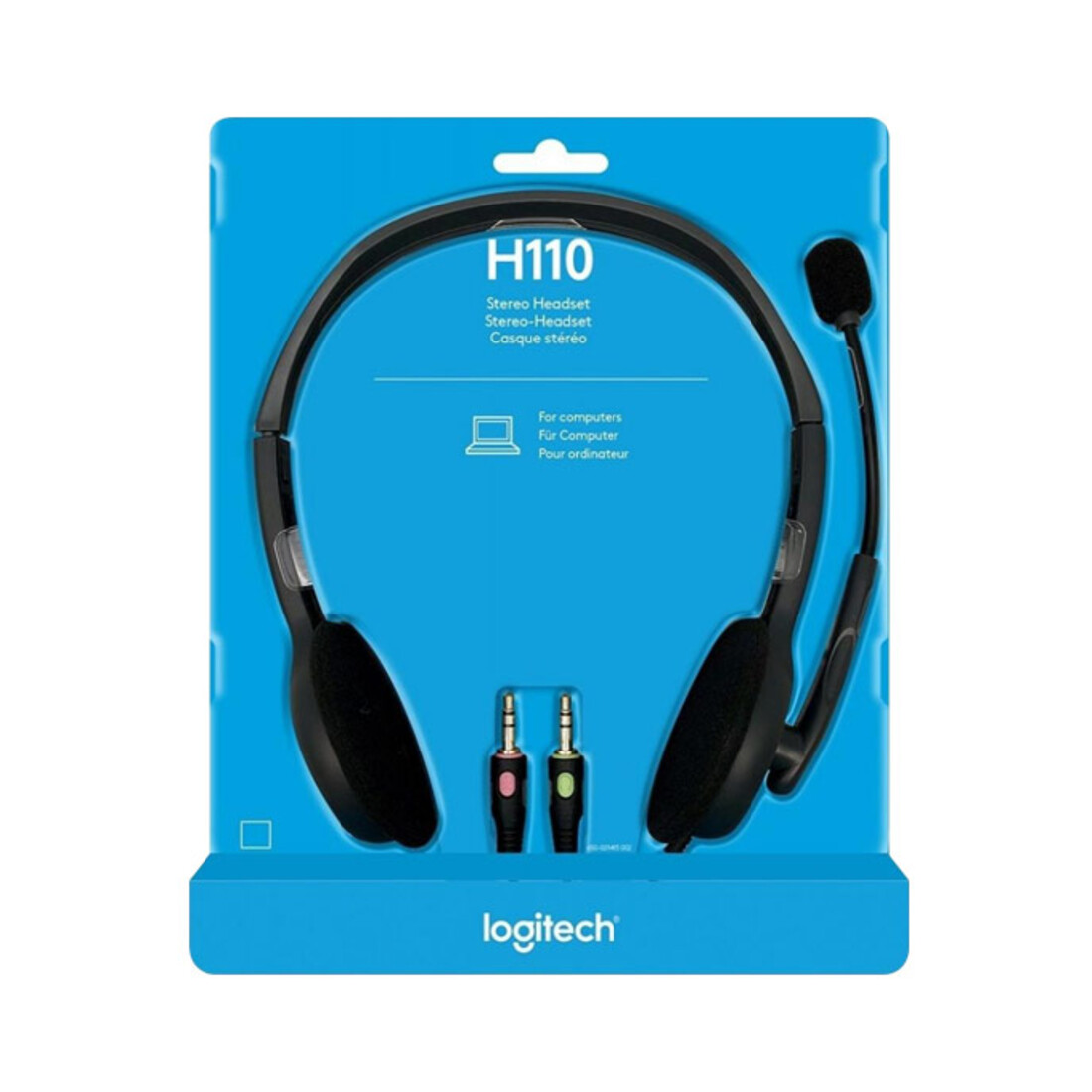 Logitech Headset Stereo sw, Retail H110