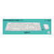 Logitech Set clavier/souris SilentTouch sans fil MK295 blanc