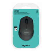 Logitech Souris sans fil optique, 1000 dpi, 3 boutons M280 noire-1