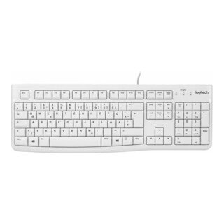 Logitech Tastatur DE, Business K120 USB ws