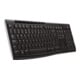Logitech Tastatur K270 USB wireless schwarz