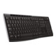 Logitech Tastatur K270 USB wireless schwarz