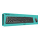 Logitech Tastatur/Maus Set USB,1000dpi MK120 sw-1