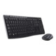 Logitech Tastatur/Maus Set USB,wireless,1000dpi MK270 sw-1
