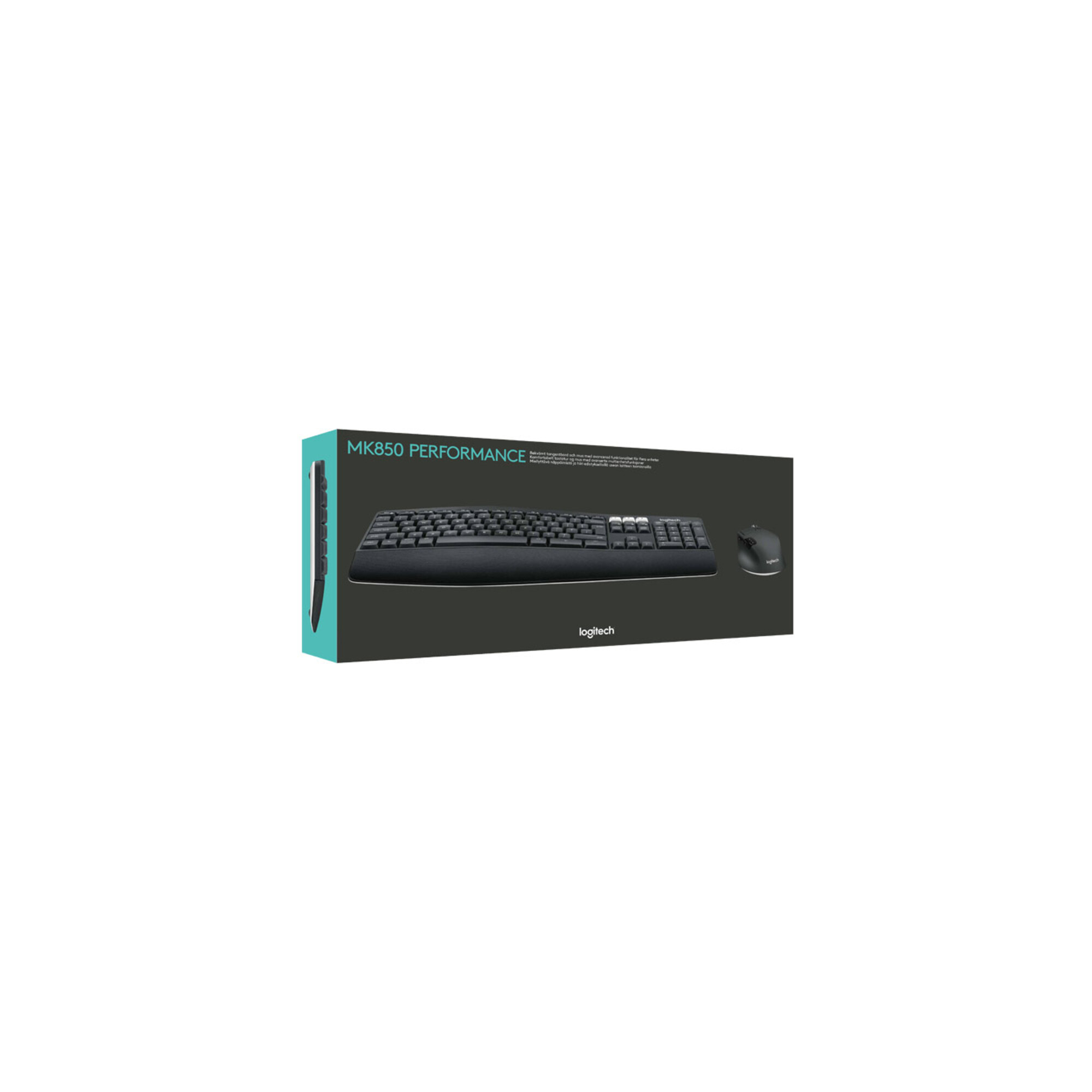 Logitech Tastatur/Maus set USB,wireless,1000dpi MK850 sw
