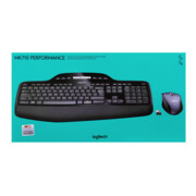 Logitech Tastatur/Maus Set Wireless,Optisch MK710 sw