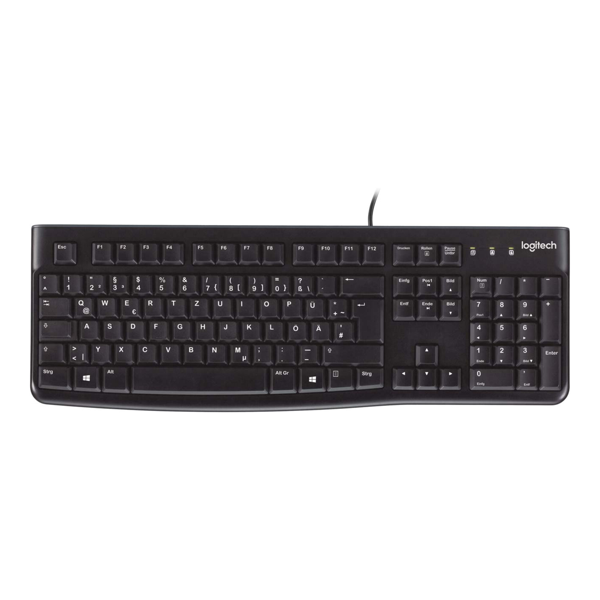 Logitech Tastatur USB K120 Busi