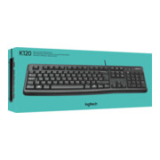 Logitech Tastatur USB K120 sw-3