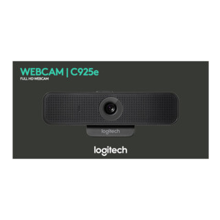 Logitech Webcam C925e USB FullHD schwarz