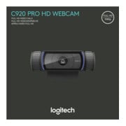 Logitech Webcam USB 15MP FullHD, noir C920-1