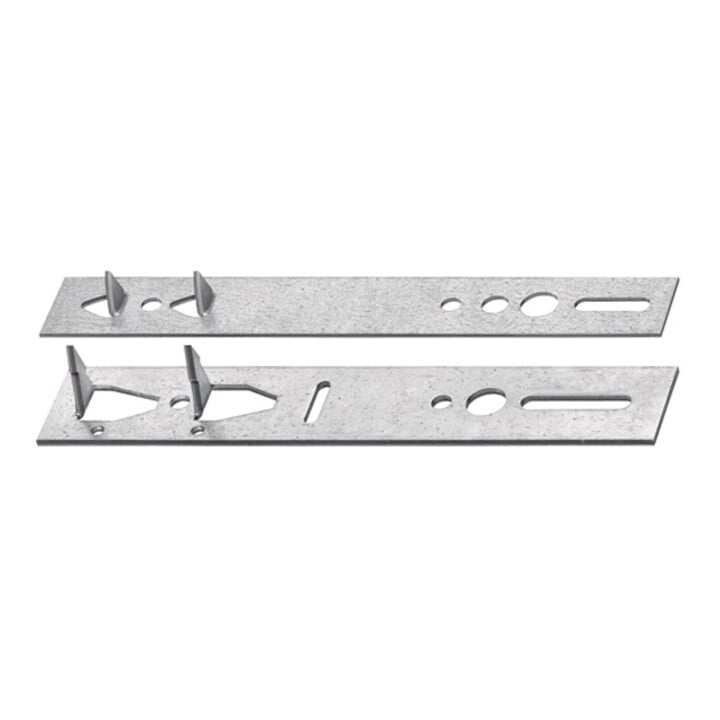Longueur de la griffe de Hesse 140mm largeur 25mm épaisseur 2mm lourd galvanisé