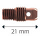 Logement de la douille de serrage Lorch Torche TIG Lorch LTG 900-1