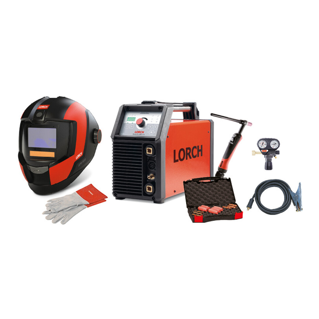 Lorch HandyTIG 200 AC/DC pour le montage avec torche Powermaster