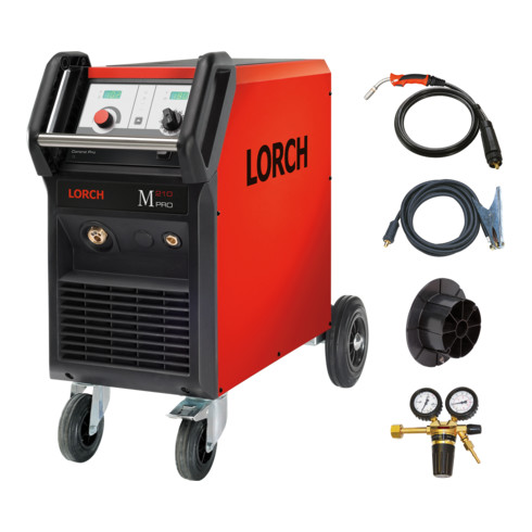 Lorch MIG-MAG Schweißanlage M-Pro 210, 210 A, 230 V /400 V, ControlPro Set 25/4