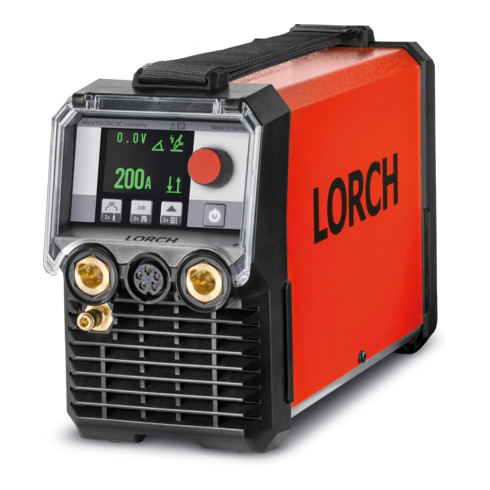 Lorch WIG-Schweißanlage MicorTIG 200 DC 200 A 230 V ControlPro Accu-Ready