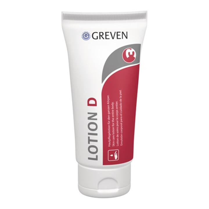 Lotion de soin p. la peau GREVEN® Lotion D sans silicone, parfumée 100 ml GREVEN