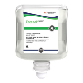 Lotion nettoyante p. les mains Estesol Lotion PURE 1 l non parfumé, sans coloran